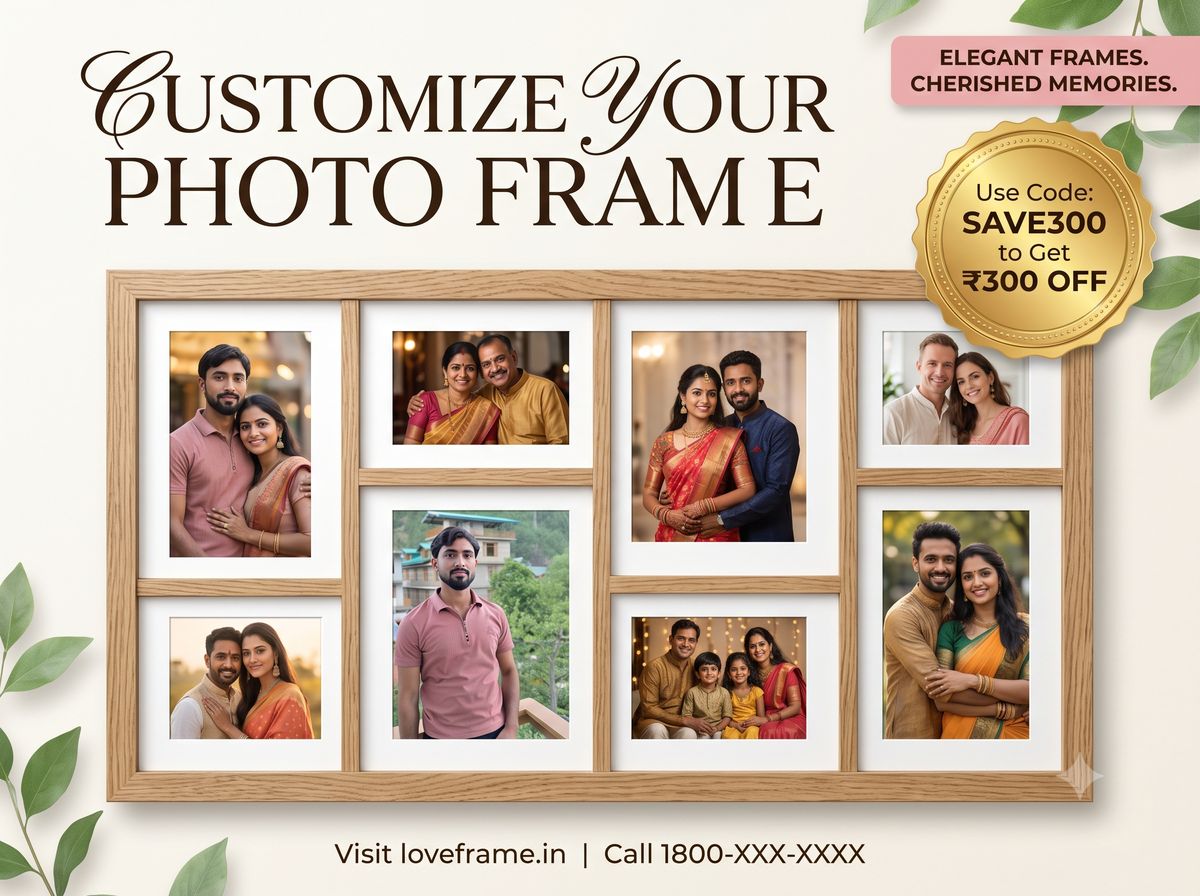 Customized Photo Frames - Anniversary, Birthday & Family Gifts (loveframe.in) — photo on Online Mandi