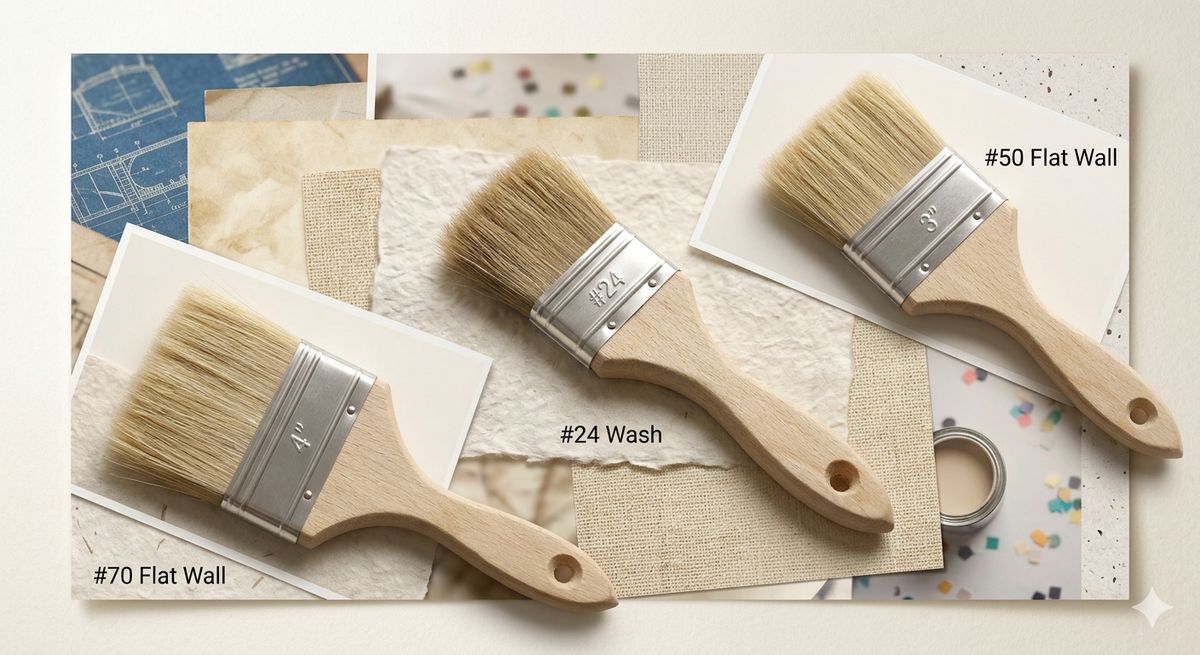 Flat Paint Brush for Wall Painting  and all types brush available — photo 3 of 4